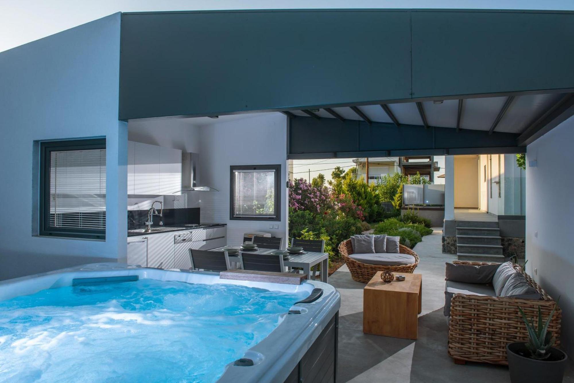 Villa Amo With Private Pool Amoudara Lasithiou Extérieur photo