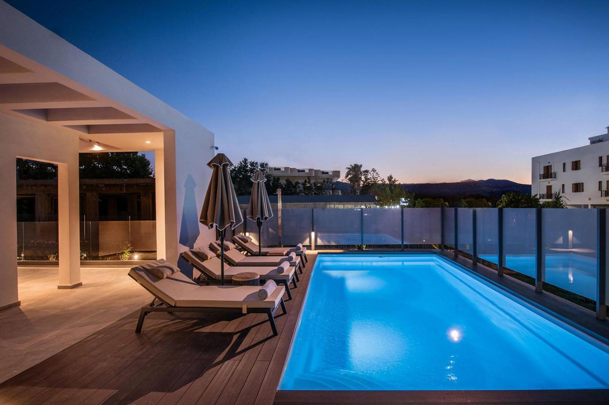 Villa Amo With Private Pool Amoudara Lasithiou Extérieur photo